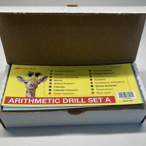 Abeka arithmetic drill set a - Picture 1 of 3